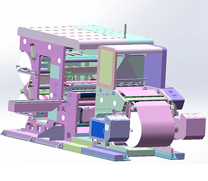 900的自动连续分切机（带CCD检测）