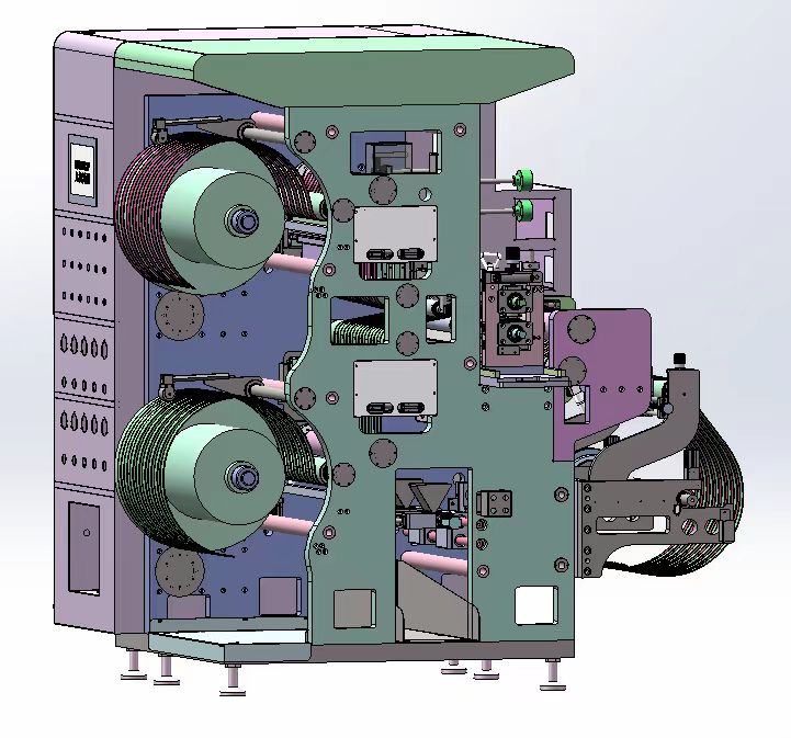 CEN550两轴分切机